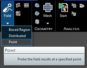 point probe selection